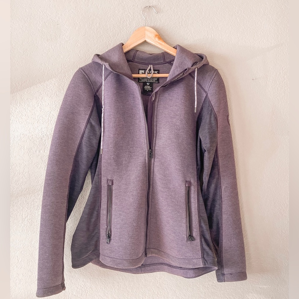 Kuhl women’s lavender hooded jacket